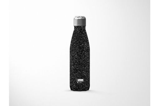 Picture of IDRINK \THERMAL BOTTLE 500ML GLITTER D.SILVER